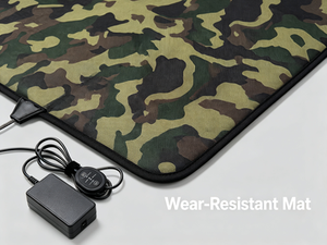 Pet Electric Heating Pad With Oxford Fabric Design And Adjustable Temp Anti-Chew Safety Heated Protect Winter Sleeping Warm Pad - Product Image 6