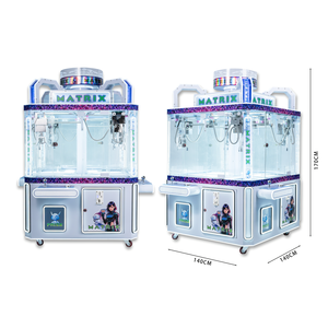 Giocattolo di caccia avvincenti Arcade parco divertimenti al coperto giocattolo a gettoni macchina artiglio di peluche per bambini giocattolo con accettore di banconote - Product Image 1