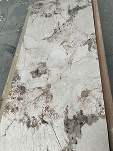 Panneau mural en marbre ignifuge panneau mural en <span class=keywords><strong>fibre</strong></span> de charbon de <span class=keywords><strong>bois</strong></span> de bambou panneau mural en feuille de pvc haute brillance panneau mural décoratif en ardoise - Product Image 2