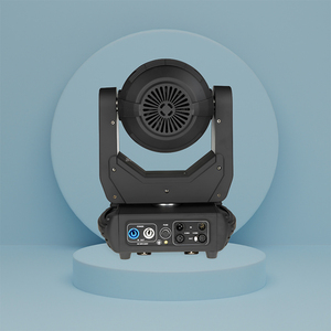 Projecteur à tête mobile LED blanc 250W pour <span class=keywords><strong>DJ</strong></span> et <span class=keywords><strong>mariage</strong></span>, zoom 4-30, contrôle DMX512, ventilateur silencieux et efficace, prise multi-régions - Product Image 6