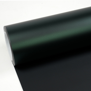 Films de voiture de haute qualité sans bulles d'air, vinyle de covering automobile mat/<span class=keywords><strong>satin</strong></span>é métallisé, couleur <span class=keywords><strong>vert</strong></span> foncé <span class=keywords><strong>satin</strong></span>é - Product Image 4