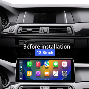 Reproductor de DVD para Auto con Pantalla Multimedia de 12.3 Pulgadas, Snapdragon 685, Sistema Operativo Android, DSP, Carplay, para BMW Serie 5 F10 F11 09-17, Navegación <span class=keywords><strong>GPS</strong></span> - Product Image 2