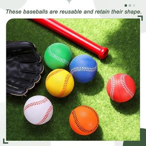 Balle de baseball en mousse PU personnalisée de 9 pouces pour enfants, pour l'entraînement au lancer et à l'attrape, jouets sportifs - Product Image 5