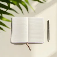 Carnet de notes personnalisé avec couverture rigide et en cuir, gravure du nom, disponible en tailles B6/B5/A5/A6