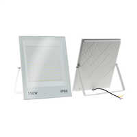 LED lumière D'inondation Imperméable À L'eau 50W 100W 150W 200W Ultra-mince Nouveau Type Extérieur LED Projecteur Éclairage IP 66 Sécurité Lumière