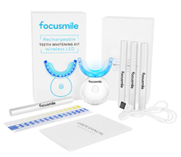 Gros Professionnel Led À Usage Domestique Léger Blanc Brillant Sourit Marque Privée Usb Kits De Blanchiment Des Dents