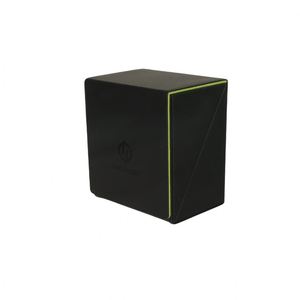 Boîte de rangement pour cartes FX Premium Flip Design en PU vert, porte-cartes en simili cuir pour collection de jeux, protection sécurisée et étanche - Product Image 3