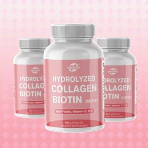 Suplementos de Colágeno y Vitamina C en Cápsulas con Biotina para la Piel, Venta Caliente OEM ODM - Product Image 2