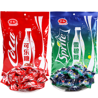 Bonbons durs à la saveur de cola au citron Wanhe, sachet de 350 g de collations fruitées pour les mariages et les réceptions Douyin