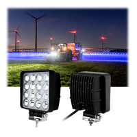 Spot Beam Bleu Rouge Vert 48W Pulvérisateur Boom Lighting Square Agricultural Night Pulvérisation LED Work Light