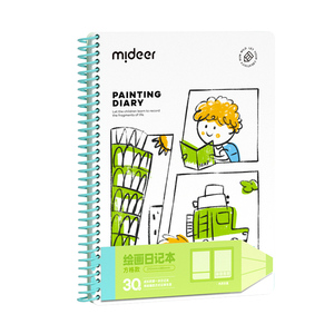 Mideer m1343 Nhật Ký bức tranh tăng trưởng của tôi-mô hình rô cuốn Sách tô màu cho bé - Product Image 1