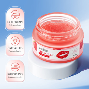 Pot Exfoliant Éclaircissant pour les Lèvres Rose et Végan Sur Mesure, Bâtonnet Exfoliant Moussant avec Brosse, <span class=keywords><strong>Baume</strong></span> à Lèvres Minéral de <span class=keywords><strong>Nuit</strong></span> Marque Privée pour Lèvres Foncées - Product Image 2
