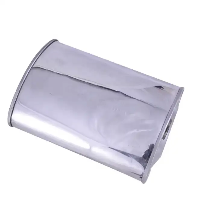 Dòng chảy cao Muffler hiệu suất phổ 409ss thẳng exhaust muffler lắp ráp cho Universal Car silencer