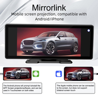 10.26 pouces Portable sans fil CarPlay Android Auto voiture GPS navigateur voiture multimédia lecteur vidéo Auto Radio écran tactile