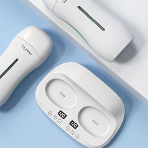 Waxkiss vente en gros chauffe-cire à double cartouche avec base Machine à rouleau de cire professionnelle chauffe-cire portable à rouler - Product Image 3