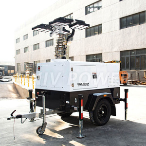 7000W Hydraulic Mast Vehicle-Mounted Generator Mobile <b>Light</b> Tower UGT7000P Engine LED <b>Light</b> <b>Light</b> Tower UGT7000P - Product Image 4