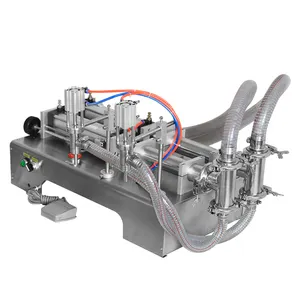 Machine de remplissage de pâte pneumatique semi-automatique, appareil de remplissage de haute viscosité, pré-roulage