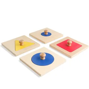 Spielzeug China Holz pädagogische Babys pielzeug Montessori Formen Puzzle für Kinder