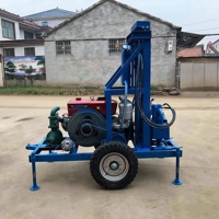 Foreuse portable pour puits d'eau, idéale pour l'approvisionnement en eau rural et le forage de puits de jardin |   Mini-perceuse hydraulique abordable