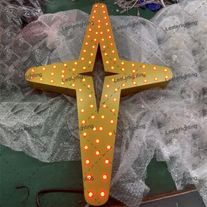 Northyle 3D Star LED Motif Light IP65 PVC Navidad Diwali Ramadan Festival Iluminación Uso comercial Hotel Centro comercial Atrio - Product Image 2