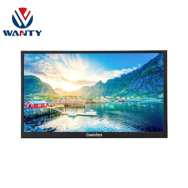 WANTY Cowisfore 11.6 Inch Black Metal Case IPS HD Display USB Type C Capacitive Touch Screen Portable Monitor