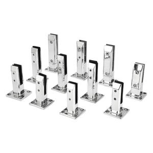 Misura moderna in acciaio inox regolabile <span class=keywords><strong>piscina</strong></span> e scala ringhiera del balcone morsetti vetro resistente alla ruggine rubinetto 304 - Product Image 4