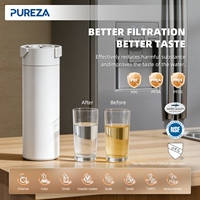 Filtre à eau pour réfrigérateur G/E XWFE, cartouche de charbon actif intégrée, compatible avec WR17X30702 QNE27 GSS23 CZS22