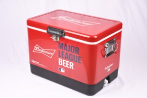 Biểu tượng tùy chỉnh 13L 15L 20L 30L 51L Băng hộp mát <span class=keywords><strong>retro</strong></span> kim loại ngoài trời bia hộp mát - Product Image 3