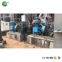 Compresor de diafragma de helio pequeño de 18.5KW, entrada de 50Bar, descarga de 200Bar, flujo de 200Nm3/h, máquina industrial de alta calidad