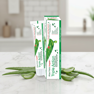 Dentifrice Moussant Menthe Aloe Vera Haute Qualité <span class=keywords><strong>pour</strong></span> Usage Domestique, <span class=keywords><strong>Pâte</strong></span> Blanchissante à Base d'Extraits Végétaux, Sans Ingrédients Chimiques, <span class=keywords><strong>pour</strong></span> Dents Sensibles - Product Image 1