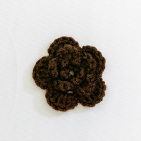 Haute Qualité DIY À La Main Crochet Petites Fleurs Artificielles Doux Petites Fleurs Artificielles pour Vêtements Cheveux Occasions De Noël