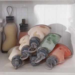 Sacchetto per alimenti per bambini personalizzato sacchetto per alimenti riutilizzabile in Silicone per spremere il bambino sacchetto per alimenti riutilizzabile <span class=keywords><strong>morbido</strong></span> per bambini Toddler - Product Image 3