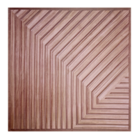 Nouveau papier peint autocollant en PVC 3D en bois, panneaux muraux autocollants, papier peint 3D en PVC à coller et à décoller pour la décoration de la maison