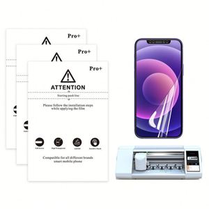OEM 120*180mm Nano Clear Matte Privacy Hydrogel Film TPU PET UV Mobile Auto Repair Cutting Films