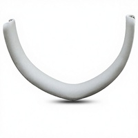 Bandeau de remplacement premium pour casque Bose QuietComfort Ultra en cuir protéiné et mousse à mémoire de forme – Pièce de réparation pour coussinets de casque