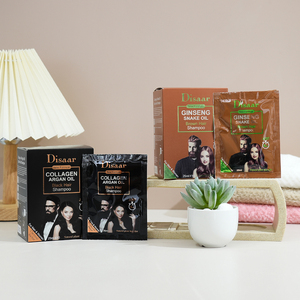 <span class=keywords><strong>Shampoo</strong></span> colorant capillaire noir au collagène <span class=keywords><strong>Disaar</strong></span> avec huile d'argan, couvre les cheveux gris, shampooing changeant de couleur pour hommes et femmes - Product Image 6