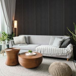 Paneles Acústicos de Madera para Interiores Modernos, Diseño Gráfico, Solución de Modelo 3D para Decoración de Hoteles, Absorción de Sonido Ecológica - Product Image 6