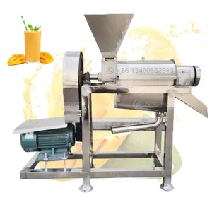 Hot Sale Pomegranate Juice Processing Machines Banana Juicer Making Extractor Mango Pulping Machine