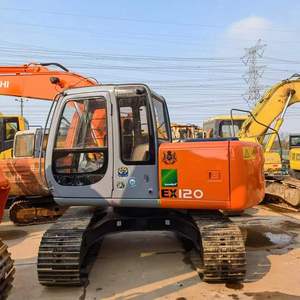 Excavadora Hitachi EX120 Usada de 12 Toneladas, Excavadora Hitachi Original ZX130-5 ZX120 Hitachi Zaxis 120 130 en Buen Estado, Gran Oferta - Product Image 3