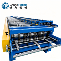 Machine de formage à froid de panneaux de toiture IBR personnalisés à grande vitesse pour une ligne de production complète de toitures de bâtiments en structure acier