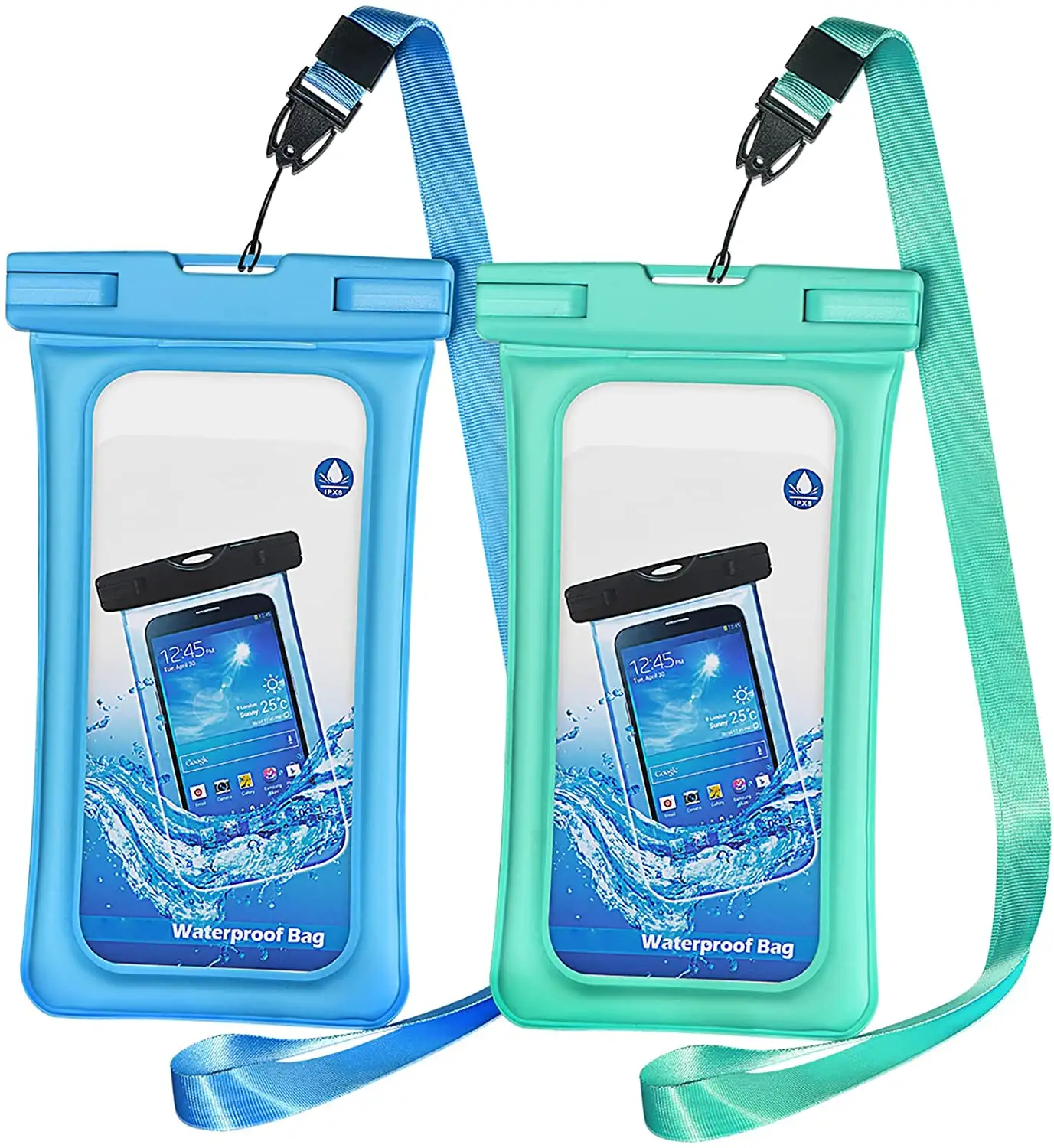 Touch-Screen Stofdicht Waterdichte Telefoon Pouch Waterdichte Universele Ip68 Mobiele Telefoon Pouch Case Van Strand