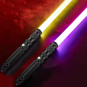 Épée <span class=keywords><strong>laser</strong></span> lumineuse 2-en-1 en gros, 16 couleurs, en plastique durable, pour duel, transfrontalier - Product Image 2