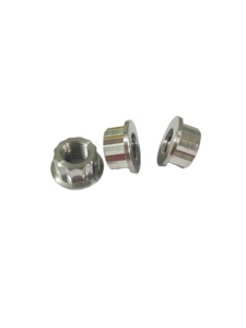 Fabrieksgroothandel gepolijste CNC-gefreesde Gr5 titaniumlegering bouten <span class=keywords><strong>12</strong></span>-punts zeskant flensmoeren voor motorraces DIN GB-norm - Product Image 4