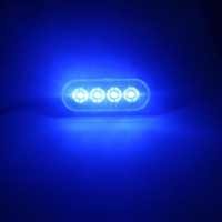 Feux stroboscopiques latéraux à 3 LED blancs et ambre 12V-24V CC, état neuf, clignotants d'avertissement d'urgence pour voitures, camions et fourgonnettes