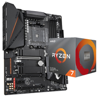 Motherboard Gaming Gigabit B550 AORUS PRO, bekas dengan soket AMD AM4 dengan Chipset B550 mendukung prosesor Ryzen 7 3700X 3800XT