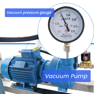 Mélangeur Homogénéisateur Émulsifiant à Cisaillement Élevé YETO 100L 300L 500L à Vide Fixe <span class=keywords><strong>pour</strong></span> Dentifrice, Crème Visage et Cosmétiques avec Chauffage - Product Image 3