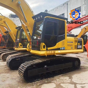 מחפר זחלי משומש קומטסו PC200 20 טון, במצב כמעט חדש, עם מנוע נבדק ובדיקת וידאו, למכירה - Product Image 2