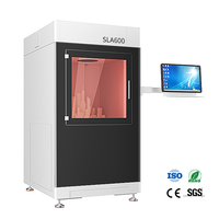 Impresora 3D OEM Industrial SLA600 Profesional de Alta Precisión con Resina y Prototipado con Resina Gratis Incluido, SLA Automática