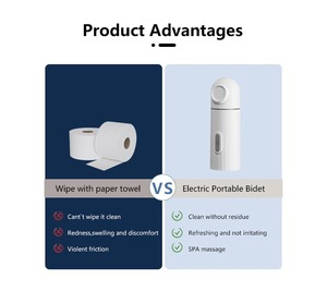 Перезаряжаемый Электрический ручной распылитель для биде - Product Image 6
