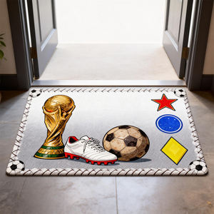 Tapis <span class=keywords><strong>de</strong></span> <span class=keywords><strong>sol</strong></span> sur le thème du football personnalisé pour home cinéma et salle <span class=keywords><strong>de</strong></span> sport - Product Image 1